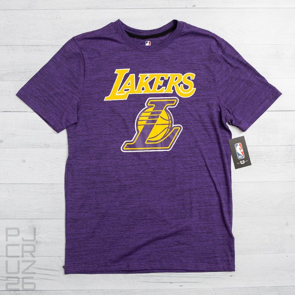 NBA Lakers Logo Shirt - Purple & Yellow